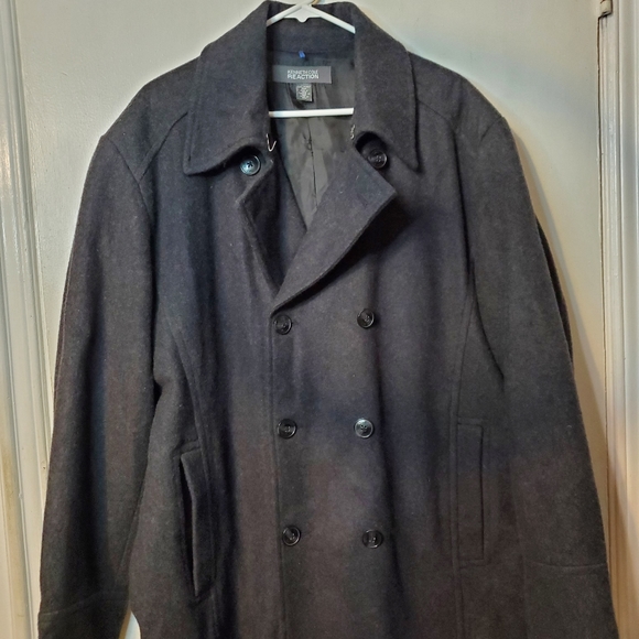 Kenneth Cole Reaction Pea Coat - Picture 1 of 10
